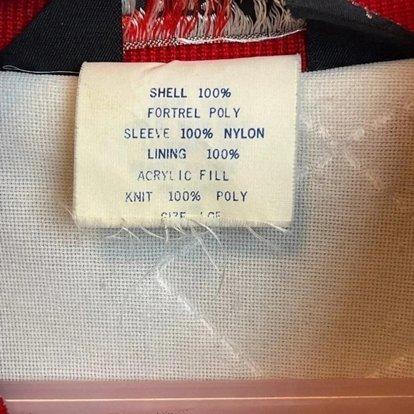 VINTAGE Ohio Varsity Bomber style jacket - Picture 5 of 10